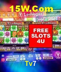 Slots com jackpots e giros grátis na Tv7